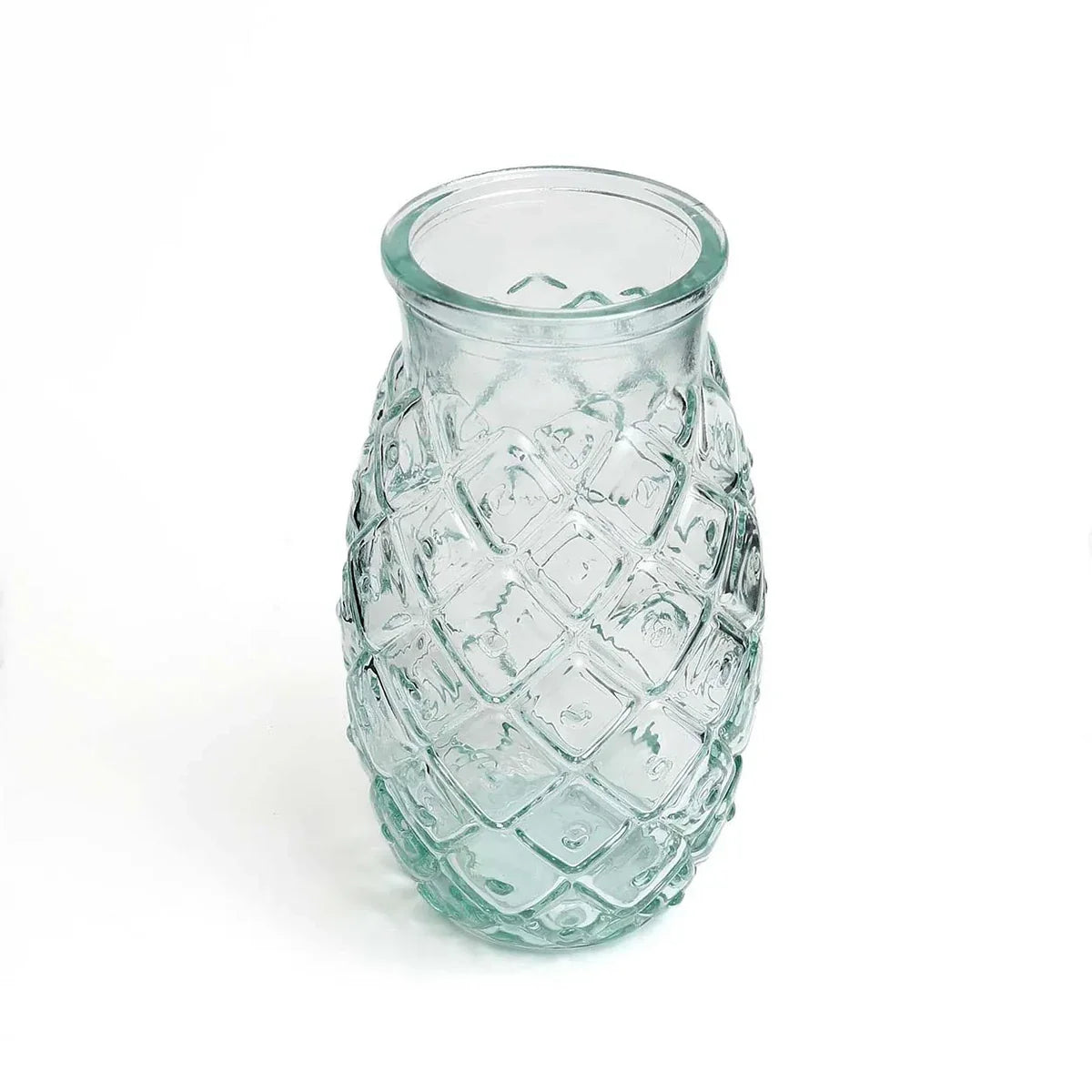 Tropisch Ananasglas Blauw Medium | Zomerse Cocktails & Drankjes