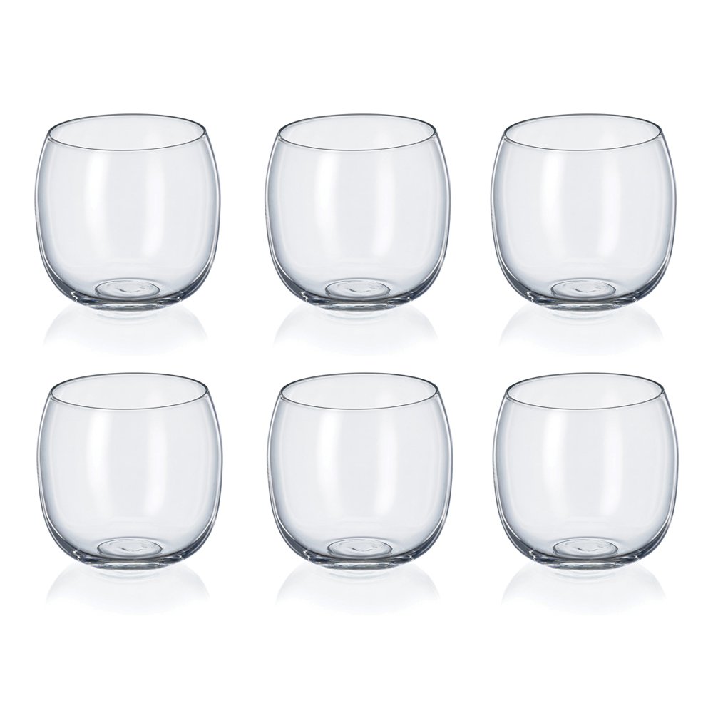 Kristal Drinkglazen Set - 6 Stuks Elegante Waterglazen