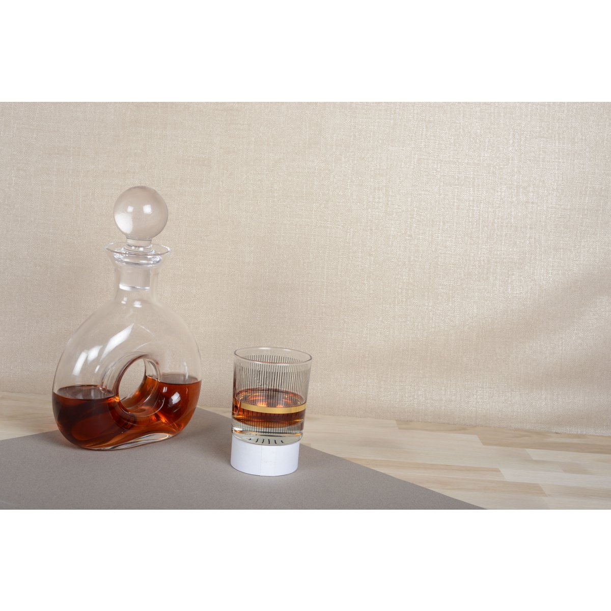 Luxe Zwart-Gouden Whisky Glazen Set - 6 Stuks | Premium Design