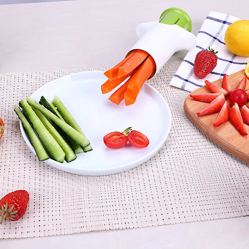 Creatieve Groente & Fruit Snijder - Komkommer Wortel Verdeler