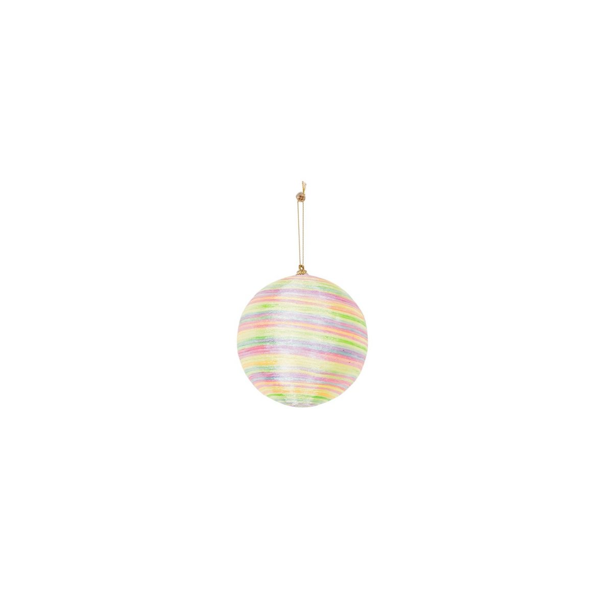 Kerstballen Neon - 3 Stuks Schuim Ø10cm Trendy Kleuren