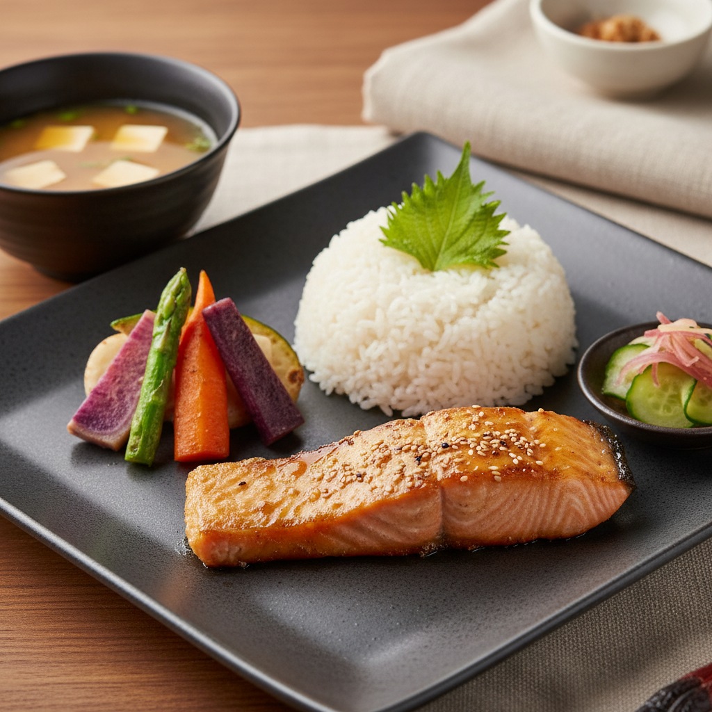 Japanse Miso-Zalm