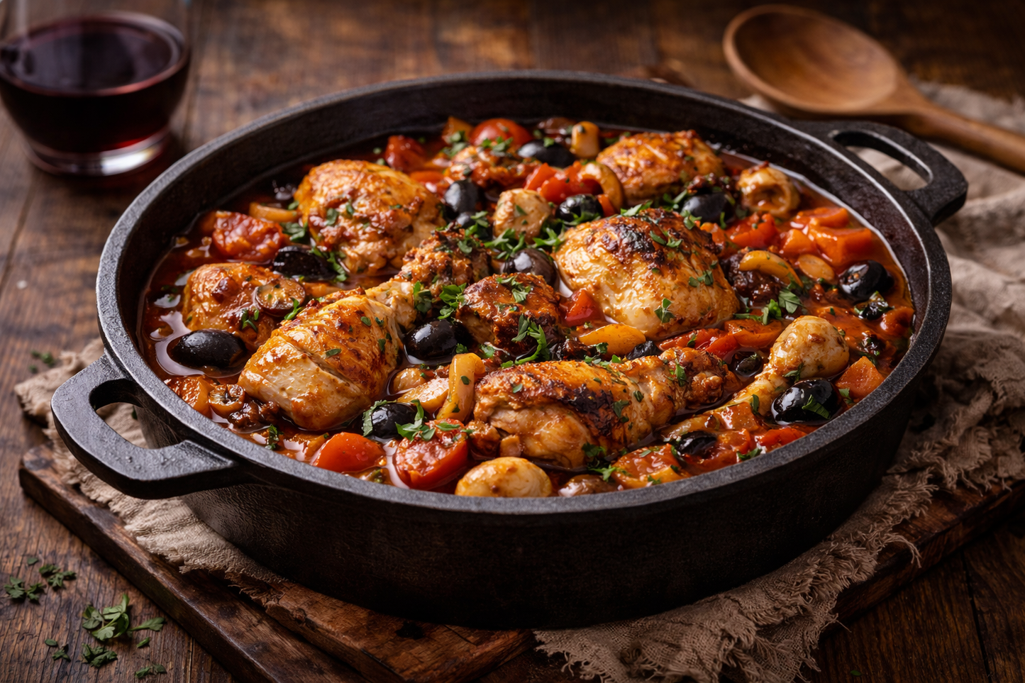 Kip Cacciatore - Italian Comfort Shared Dinner