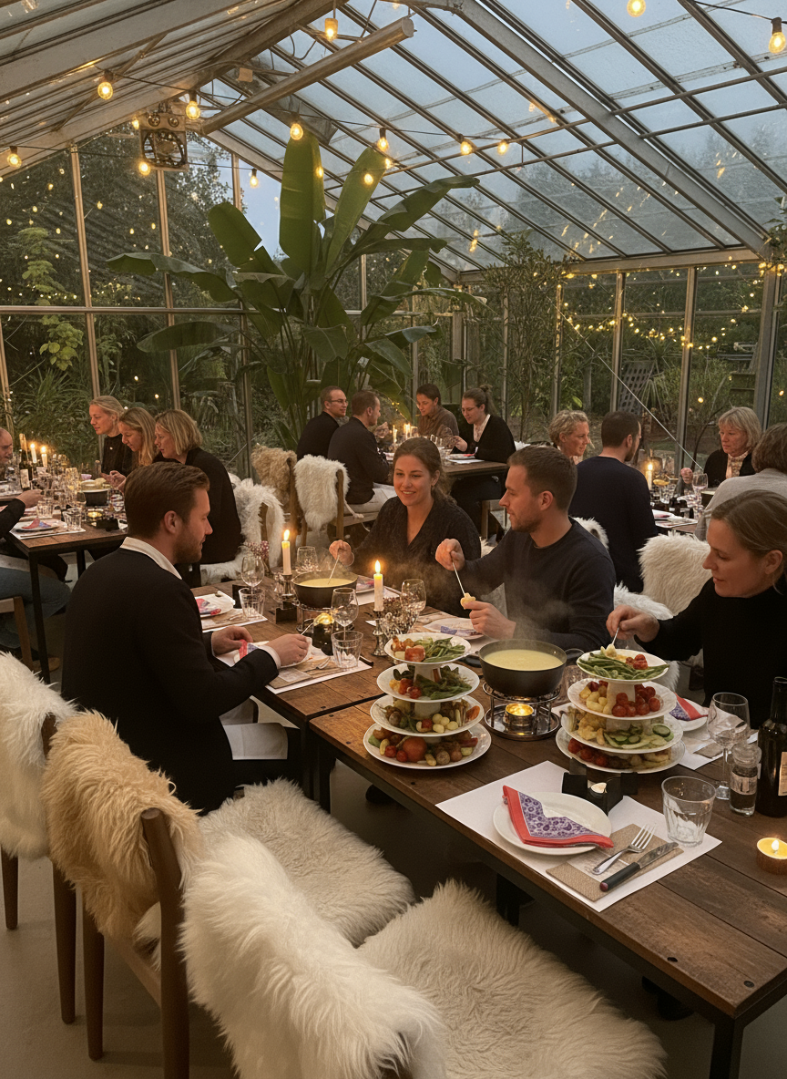 Blog 11: Ons Eerste Pop-Up Weekend: Kaasfondue op Wijngaard de Amsteltuin - Een Onvergetelijk Succes!
