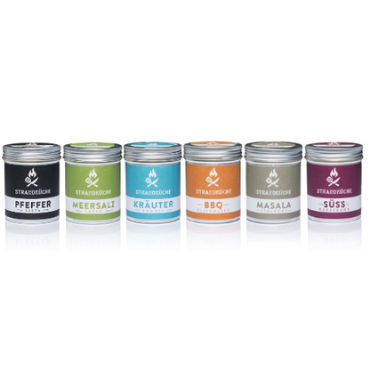 Culinaire Kruidenreis Sixpack - 6 Wereldse Smaakmengsels