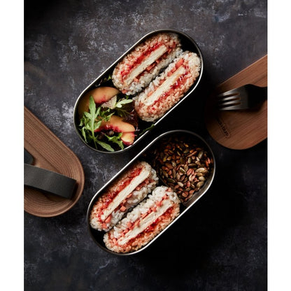 Black+Blum RVS Bento Lunchbox - Premium Roestvrij Staal