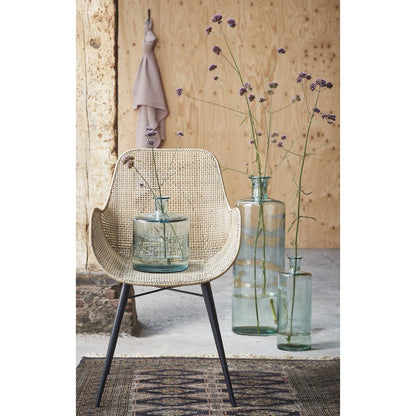 Duurzame Guan Flesvaas Transparant 26cm | Gerecycled Glas