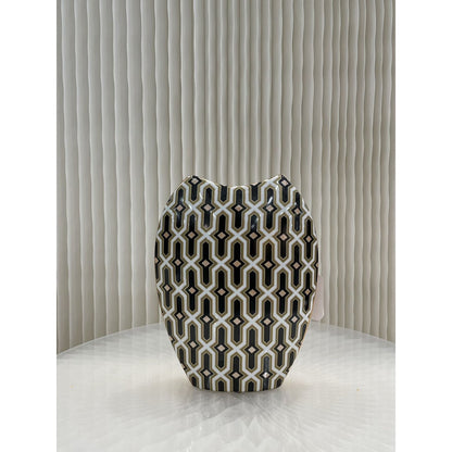 Vintage Porselein Vaasje Klein - Charmante Retro Woonaccessoire