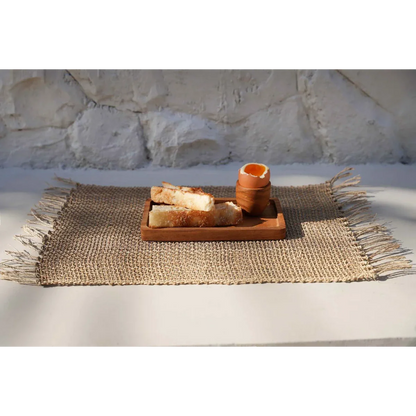 Teakwortel Eierdopje - Natuurlijke Ontbijt Elegantie