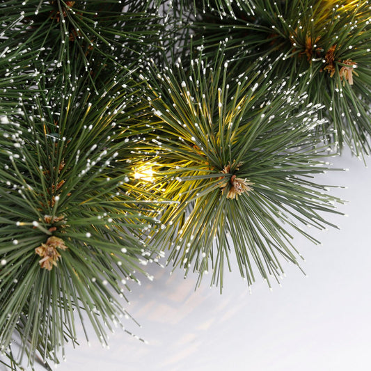 Glendon Complete Entree Set - 2 Kerstbomen + Krans LED