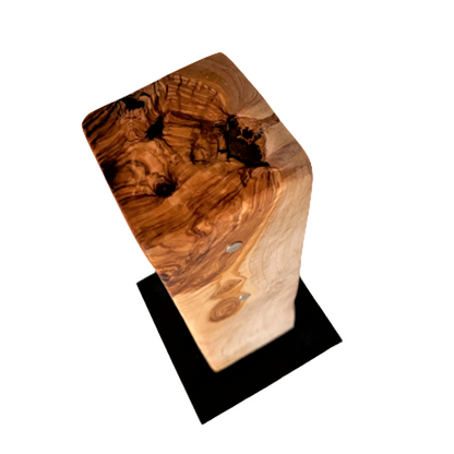 Magnetisch Messenblok Tower - Olijfhout Design