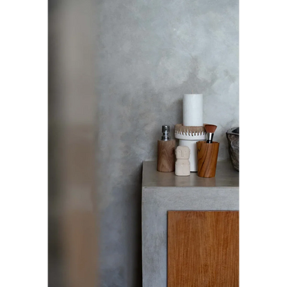 Hoge Teakwortel Beker - Uniek Handgemaakt Design