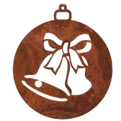 Vintage Kersthangers Roest - Kerstboomversieringen Metaal