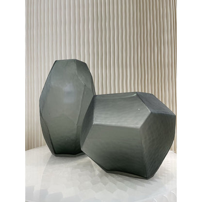 Stone Smoke Vaas Groot - Luxe Rookglas Decoratie