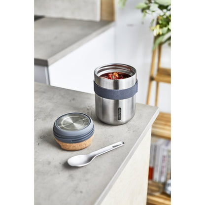 Black+Blum RVS Thermos Voedselcontainer - Grijs 550ml