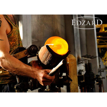 EDZARD Luxe Flessenkoeler Reuben | Mondgeblazen Kristal met Platina