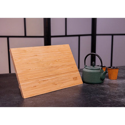 KOTAI Magnetische Bamboe Messenhouder - Opvouwbare Elegantie voor Nederlandse Keukens