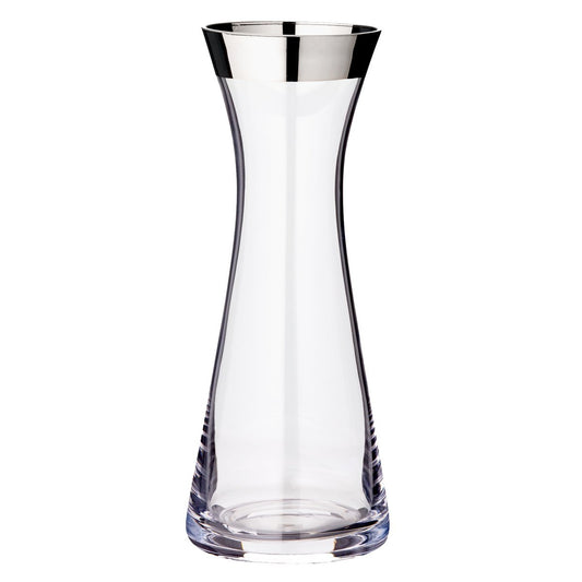 EDZARD Luxe Karaf Hendrik | Mondgeblazen Kristal met Platina Rand