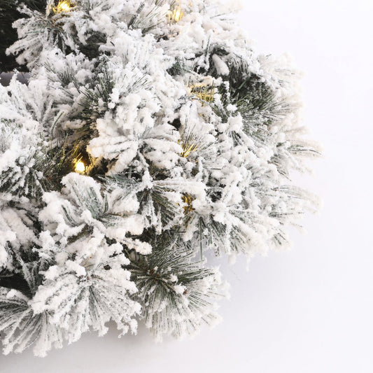 Dinsmore Kerstkrans - Frosted Green LED Verlichting Ø60cm