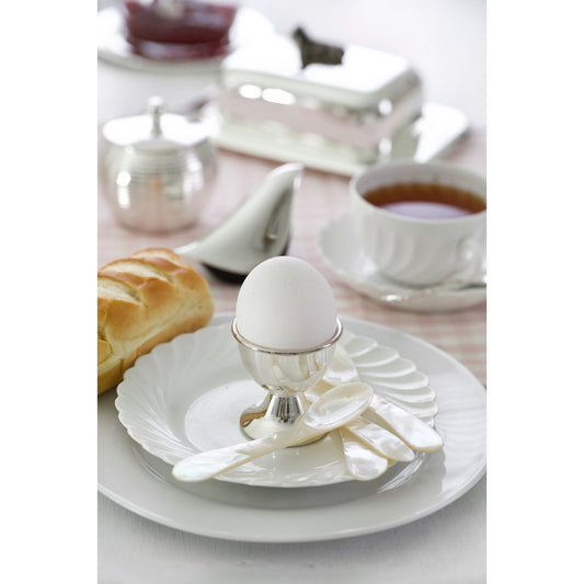 Parelmoer Luxe Lepelset - Kaviaar & Delicatesse Lepels 4-delig