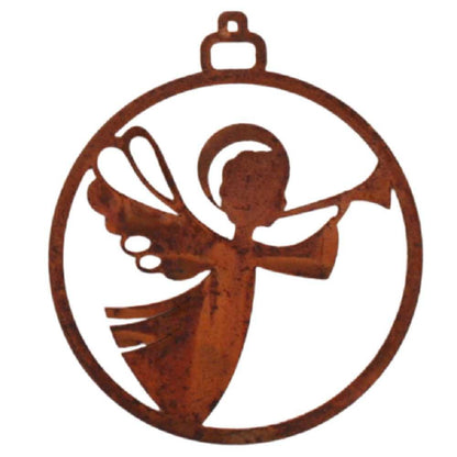 Vintage Kersthangers Roest - Kerstboomversieringen Metaal