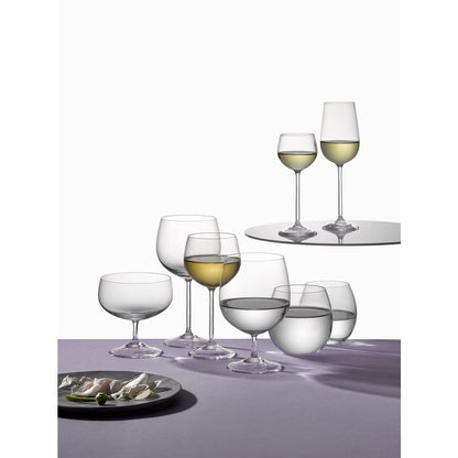 Romantische Pioen Prosecco Fluiten 150ml - Set van 6 | Bloemenprint