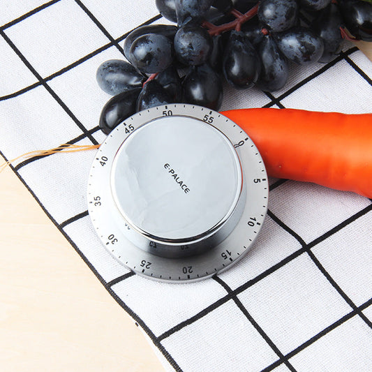 RVS Keuken Timer - Mechanische Wekker met Magneet