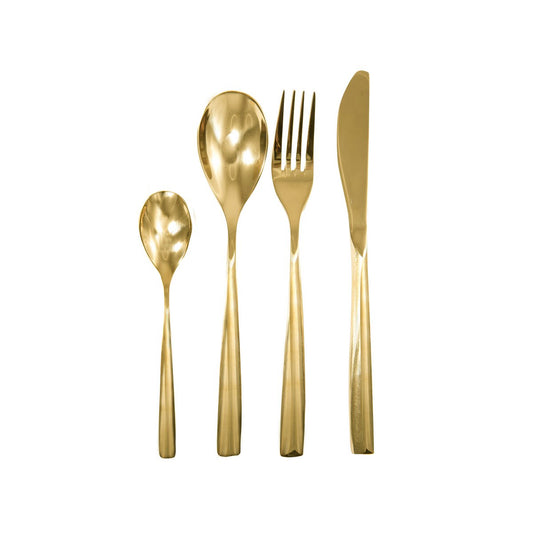 Briljant Goud Bestekset 24-delig - Luxe Franse Aulica Collectie