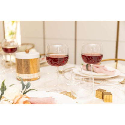 Kristal Drinkglazen Set - 6 Stuks Elegante Waterglazen