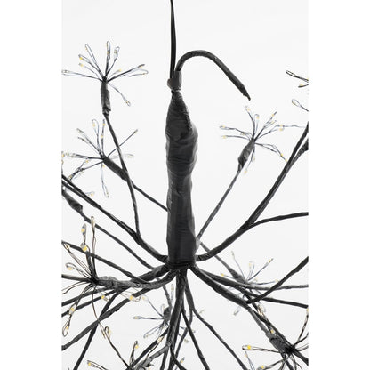 Kerstverlichting Bal Zwart - Ø30cm LED Lampjes Compact Outdoor