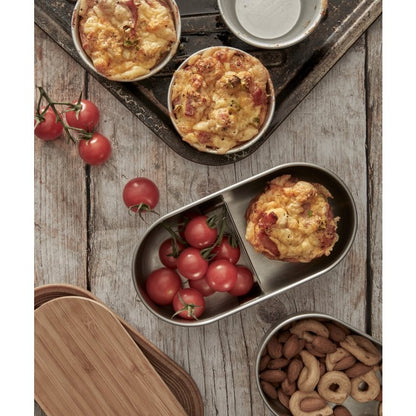 Black+Blum RVS Bento Lunchbox - Premium Roestvrij Staal