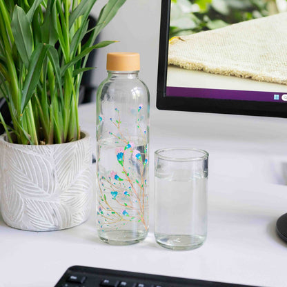 Compacte CARRY GLASS Drinkglazen 300ml - Set van 2 | Upcycling
