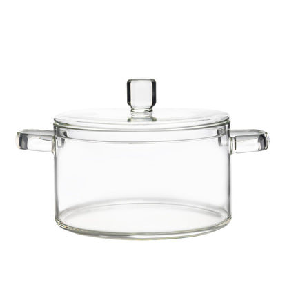 Glazen Steelpan - Transparante Kookpan 18x25.8x15cm