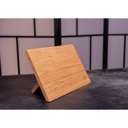 KOTAI Magnetische Bamboe Messenhouder - Opvouwbare Elegantie voor Nederlandse Keukens