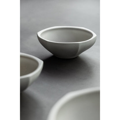 Elegante Design Kom Wit - Premium Keramiek met Textuur 22.5cm