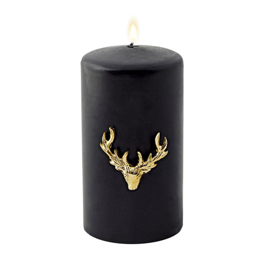 Gouden Eland Kaarspinnen - Set van 3 Stuks - 4,5 cm