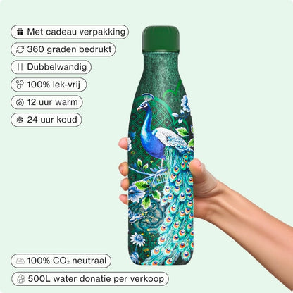 IZY Majestic Green Drinkfles - Natuurlijke Majesteit 2.0
