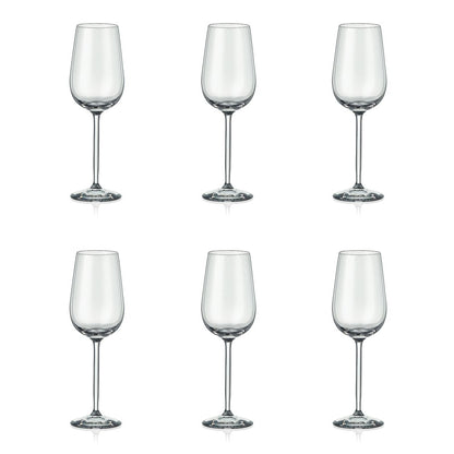 Romantische Pioen Prosecco Fluiten 150ml - Set van 6 | Bloemenprint