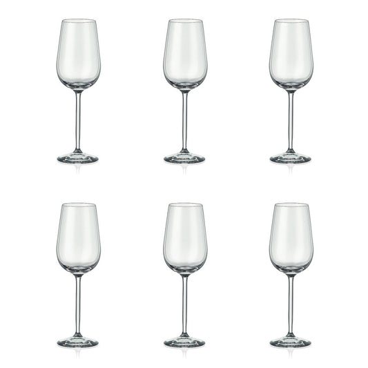 Romantische Pioen Prosecco Fluiten 150ml - Set van 6 | Bloemenprint