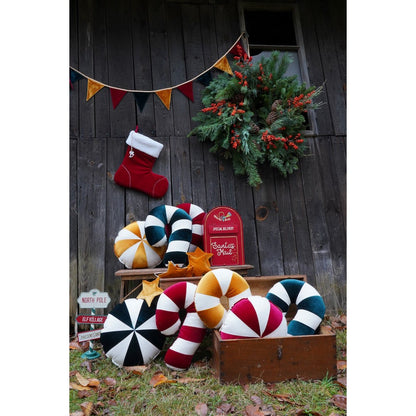 Fluwelen Kerstslinger 'Merry Christmas' - Luxe Decoratie