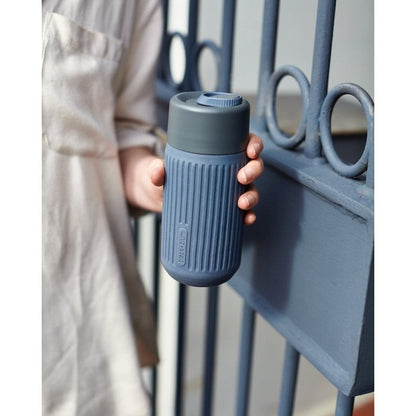 Black+Blum Glazen Reisbeker - Grijs 0.34L Travel Cup