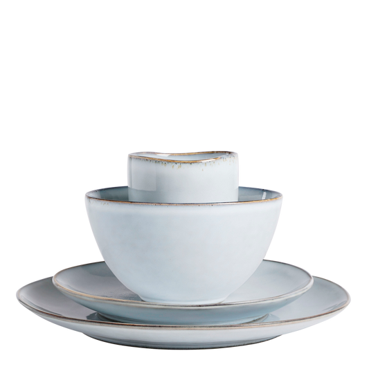 Tabo Serviesset Grijs - Complete Set voor 4 Personen