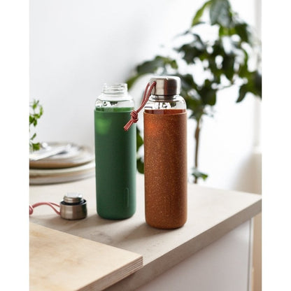 Black+Blum Glazen Waterfles - Premium Glas 0.6L