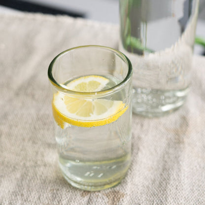 Compacte CARRY GLASS Drinkglazen 300ml - Set van 2 | Upcycling