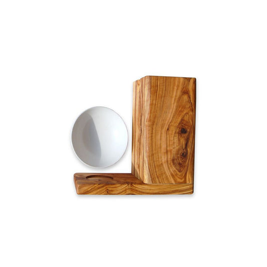 Complete Keukengerei Set - Olijfhout met Keramische Lekbak