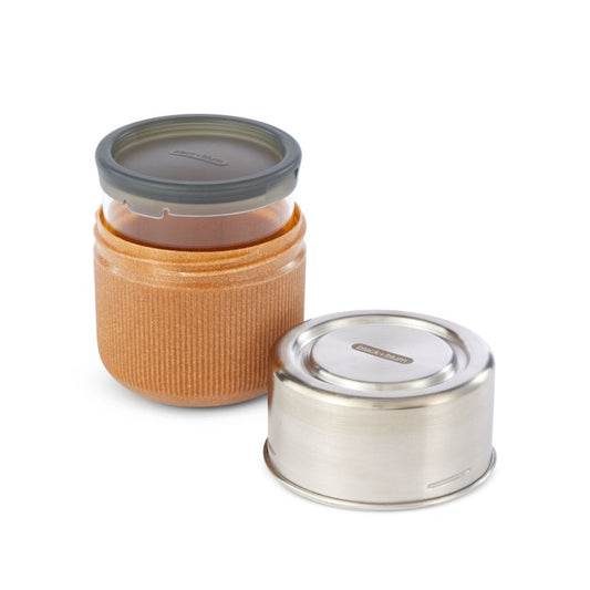 Black+Blum Glazen Lunchpot - Ø95mm Compact - Perfect voor Nederlandse Lunchen