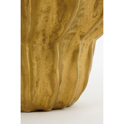 Altea Gouden Keramiek Vaas - Luxe Woonaccessoire Statement