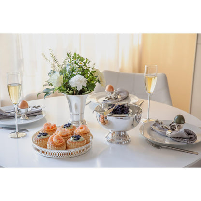 Victoria Luxe Champagnefluiten - Zink Elegantie Set 2-delig