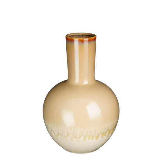 Holm Crème Elegance Keramiek Vaas