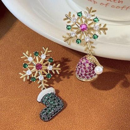 Kerst Sokken Set Multi - 12 Paar One Size Feestelijke Collectie